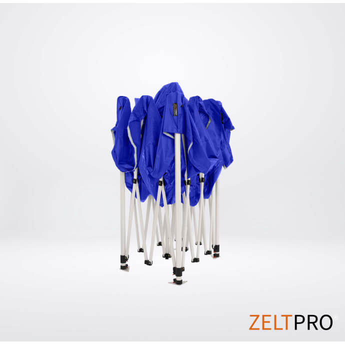 Faltpavillon 3x2 Blau Zeltpro PROFRAME 5