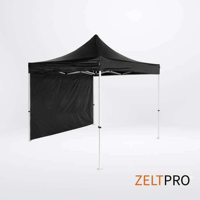 Faltpavillon 3x3 Schwarz Zeltpro PROFRAME 3