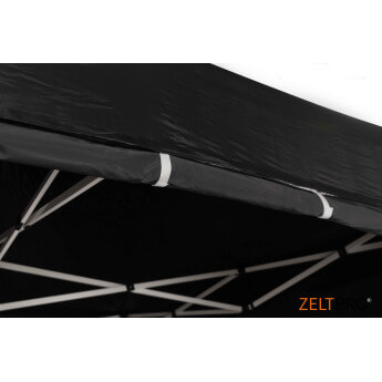 Faltpavillon 3x3 Schwarz Zeltpro PROFRAME 15