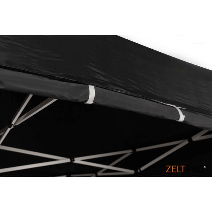 Faltpavillon 3x3 Schwarz Zeltpro PROFRAME 15