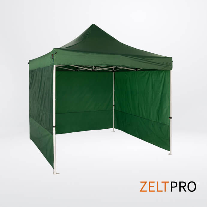 Faltpavillon 3x3 Grün Zeltpro PROFRAME 5