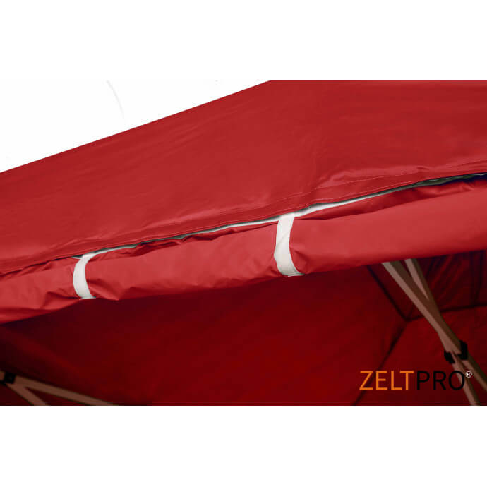 Faltpavillon 3x3 Rot Zeltpro PROFRAME 14