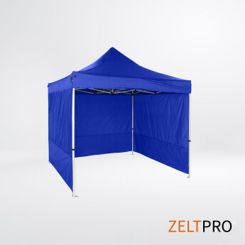Faltpavillon 3x3 Blau Zeltpro PROFRAME 4