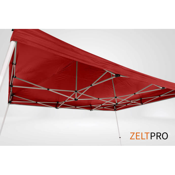 Faltpavillon 3x4,5 Rot Zeltpro PROFRAME 6