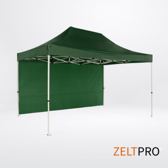 Faltpavillon 3x4,5 Grün Zeltpro PROFRAME 3