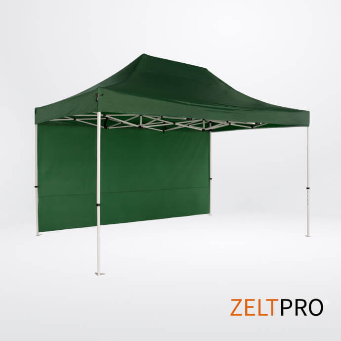 Faltpavillon 3x4,5 Grün Zeltpro PROFRAME 3