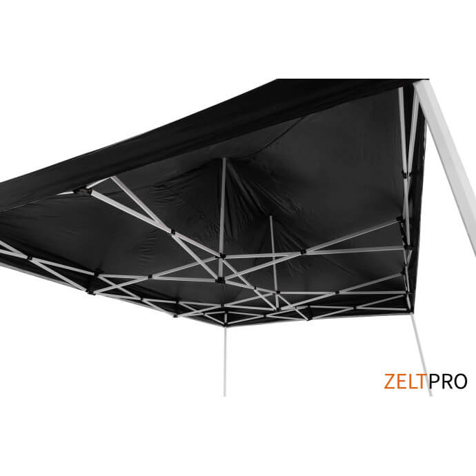 Faltpavillon 3x4,5 Schwarz Zeltpro PROFRAME 8