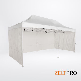 Faltpavillon 3x6 Weiß Zeltpro PROFRAME 3