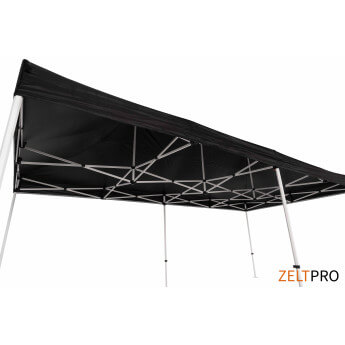 Faltpavillon 3x6 Schwarz Zeltpro PROFRAME 7