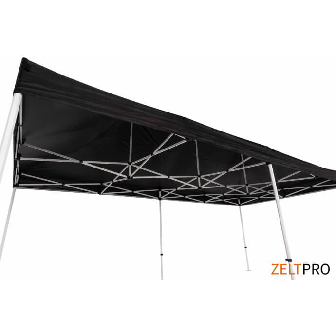 Faltpavillon 3x6 Schwarz Zeltpro PROFRAME 7