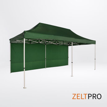 Faltpavillon 3x6 Grün Zeltpro PROFRAME 3