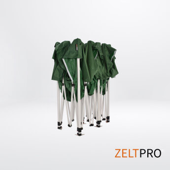 Faltpavillon 3x6 Grün Zeltpro PROFRAME 5