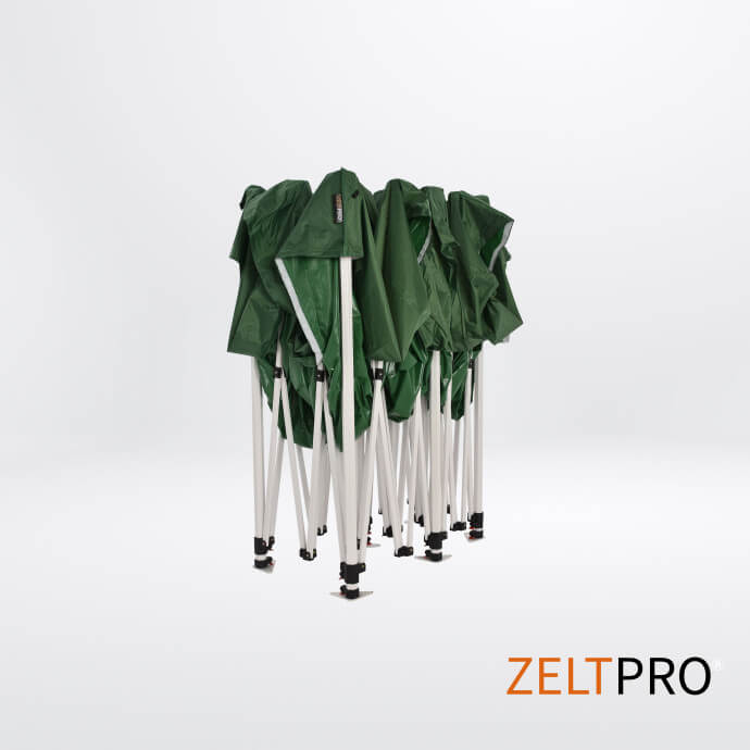 Faltpavillon 3x6 Grün Zeltpro PROFRAME 5