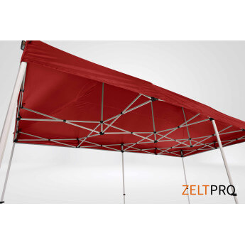 Faltpavillon 3x6 Rot Zeltpro PROFRAME 7