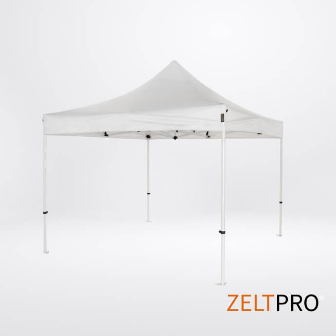 Faltpavillon 2x2 Weiß Zeltpro PROFRAME 4