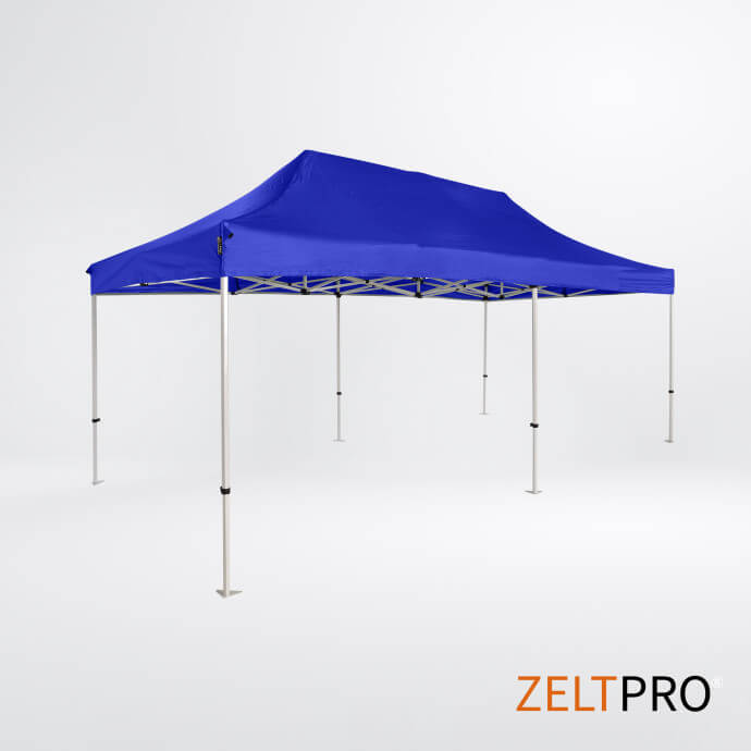 Faltpavillon 3x6 Blau Zeltpro PROFRAME 2