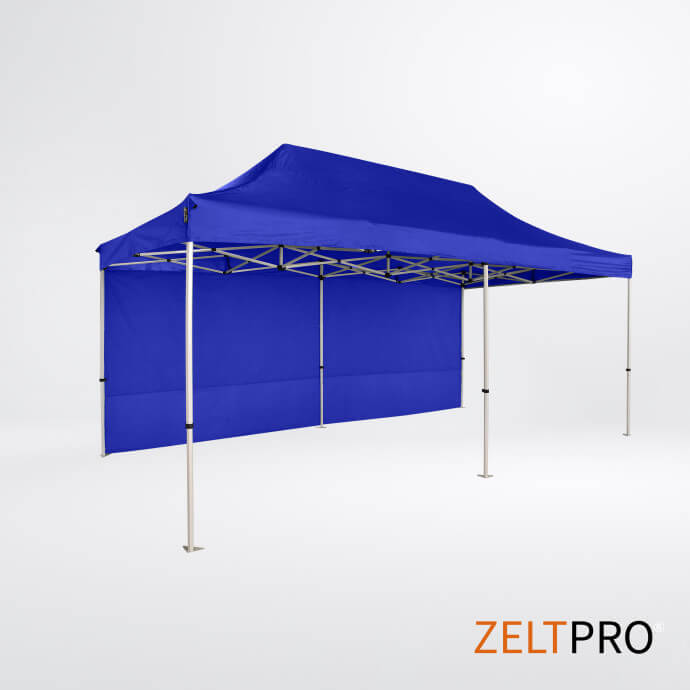 Faltpavillon 3x6 Blau Zeltpro PROFRAME 3