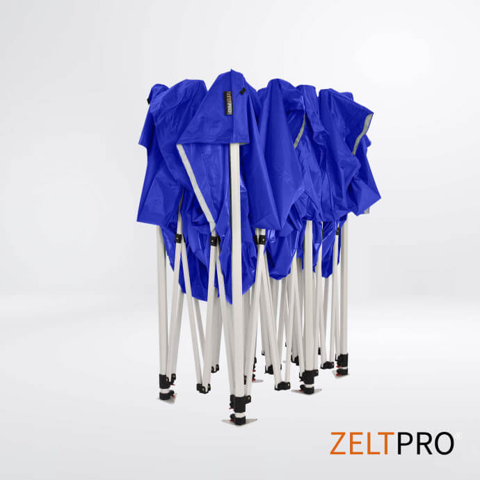Faltpavillon 3x6 Blau Zeltpro PROFRAME 5