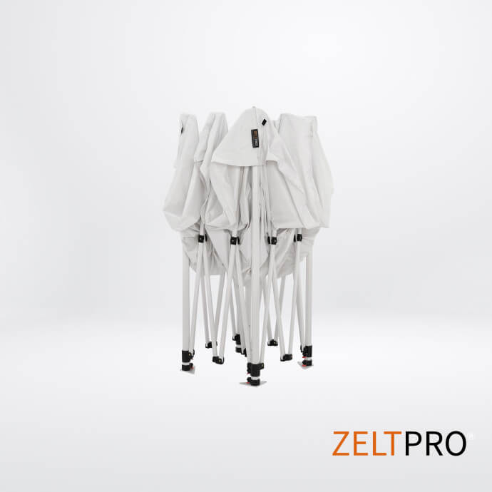 Faltpavillon 2x2 Weiß Zeltpro PROFRAME 7