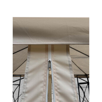 Gartenpavillon Zeltpro Classic 300x300 creme 7