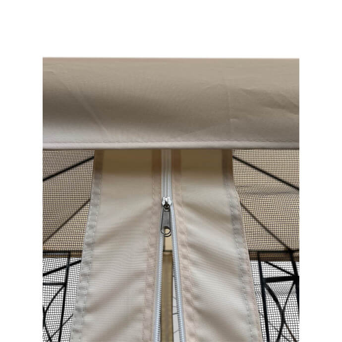 Gartenpavillon Zeltpro Classic 300x300 creme 7