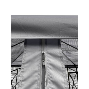Gartenpavillon Zeltpro Classic 300x300 grau 9