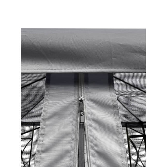 Gartenpavillon Zeltpro Classic 300x300 grau 9