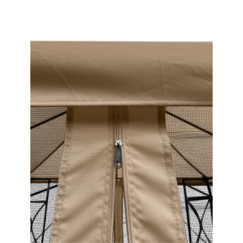 Gartenpavillon Zeltpro Classic 300x300 braun 8