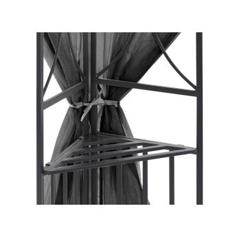 Gartenpavillon Zeltpro Classic 300x400 grau 3