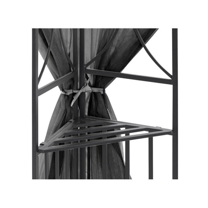 Gartenpavillon Zeltpro Classic 300x400 grau 3