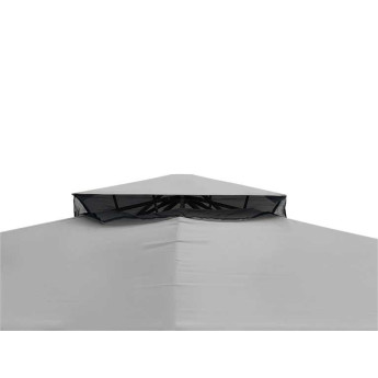 Gartenpavillon Zeltpro Classic 300x400 grau 5