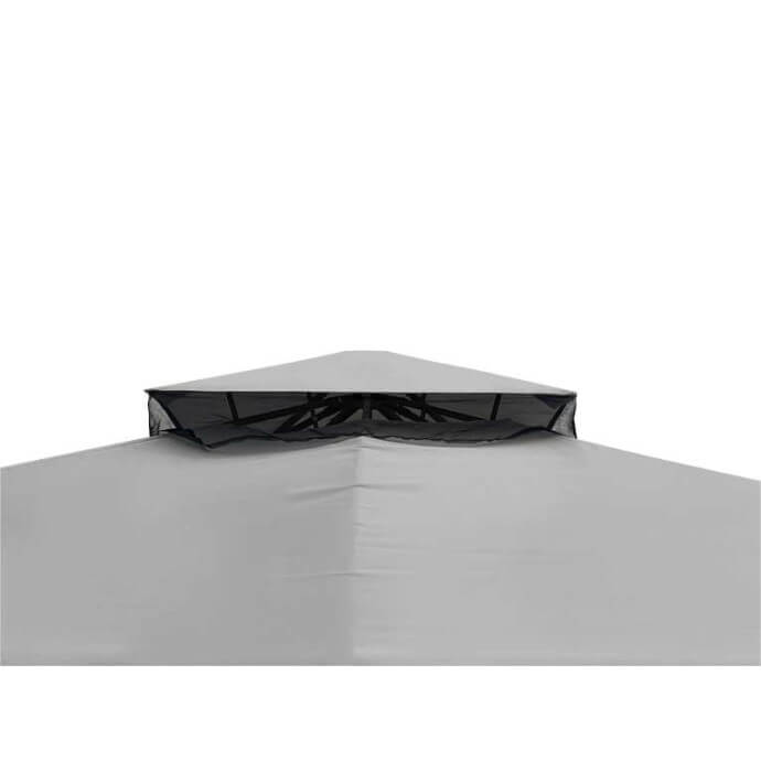 Gartenpavillon Zeltpro Classic 300x400 grau 5