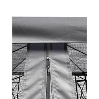 Gartenpavillon Zeltpro Classic 300x400 grau 6