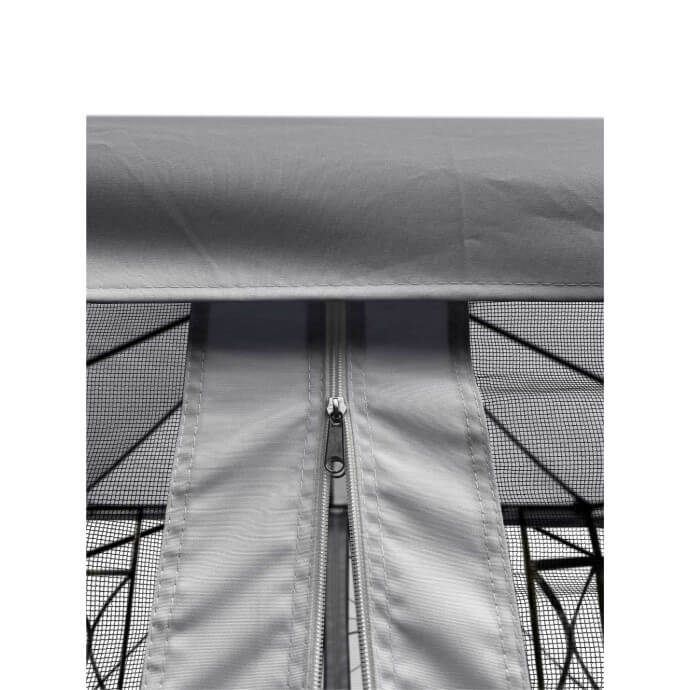Gartenpavillon Zeltpro Classic 300x400 grau 6