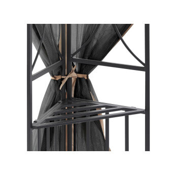 Gartenpavillon Zeltpro Classic 300x400 braun 6