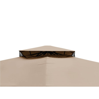 Gartenpavillon Zeltpro Classic 300x400 braun 4