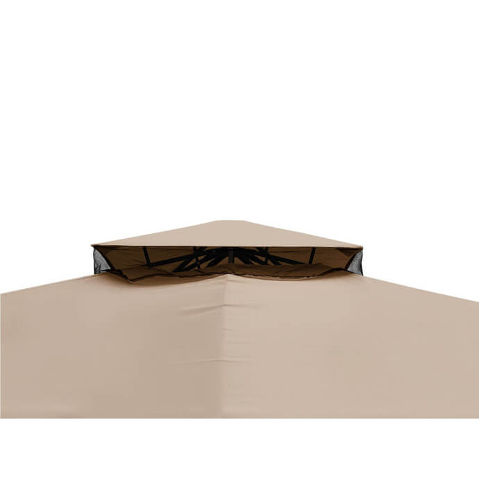 Gartenpavillon Zeltpro Classic 300x400 braun 4