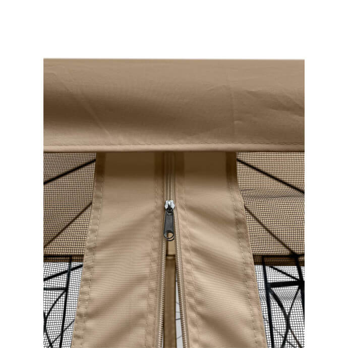 Gartenpavillon Zeltpro Classic 300x400 braun 7