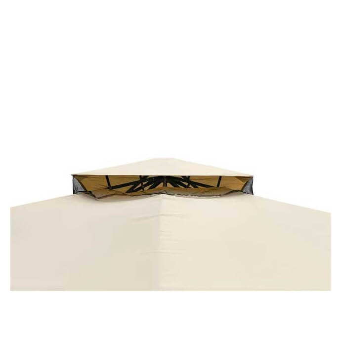Gartenpavillon Zeltpro Classic 300x400 creme 4
