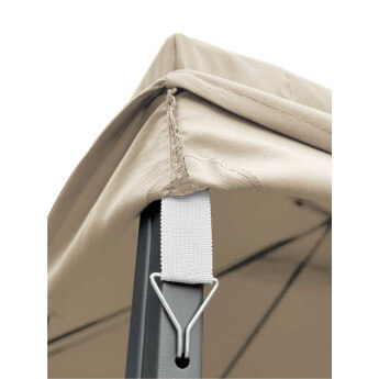 Gartenpavillon Zeltpro Classic 300x400 creme 3