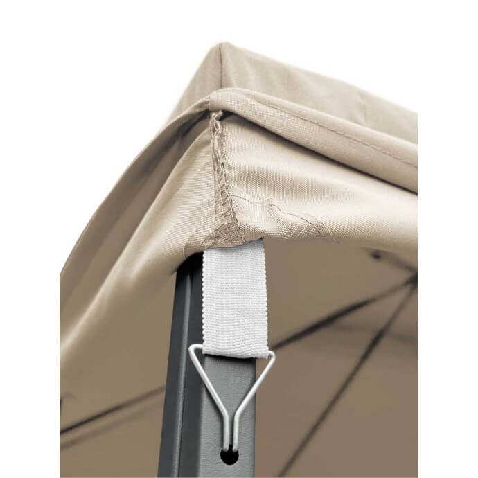 Gartenpavillon Zeltpro Classic 300x400 creme 3