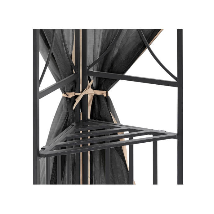 Gartenpavillon Zeltpro Classic 300x400 creme 6