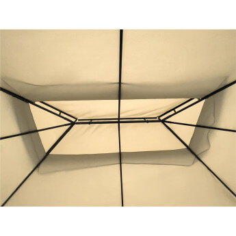 Gartenpavillon Zeltpro Classic 300x400 creme 7