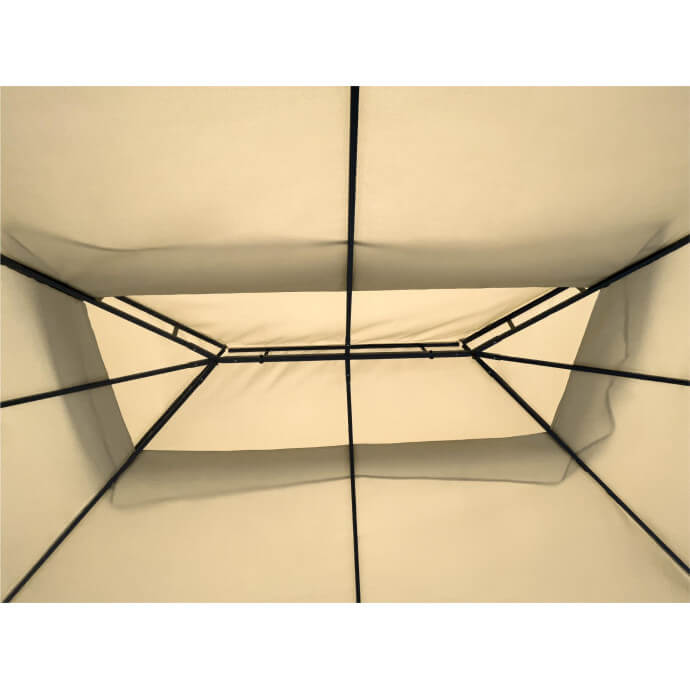 Gartenpavillon Zeltpro Classic 300x400 creme 7