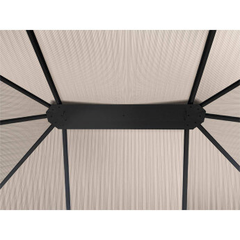Gartenpavillon Zeltpro Deluxe 300x300 grau 8