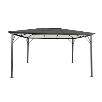 Gartenpavillon Zeltpro Deluxe 300x400 braun 3