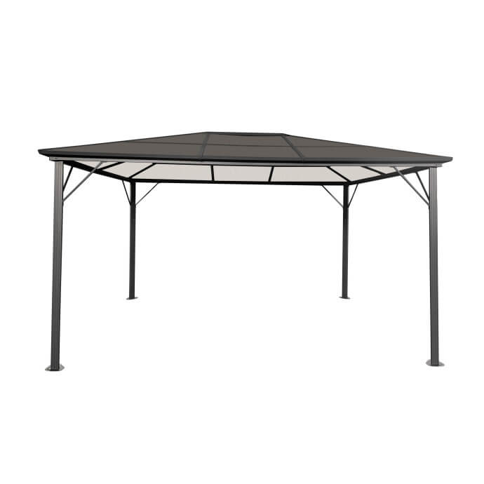 Gartenpavillon Zeltpro Deluxe 300x400 braun 3