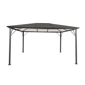 Gartenpavillon Zeltpro Deluxe 300x400 grau 2