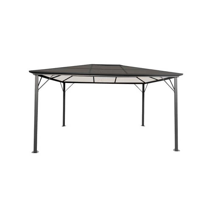 Gartenpavillon Zeltpro Deluxe 300x400 grau 2