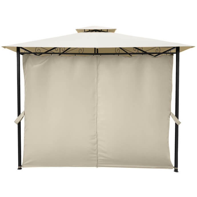 Gartenpavillon Zeltpro Prime 300x300 creme 4